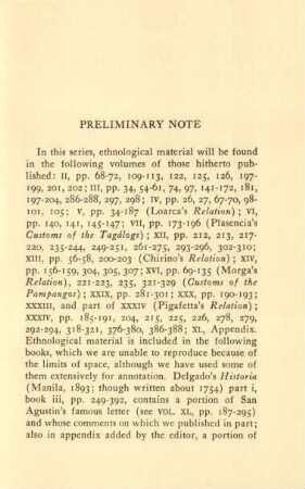 Preliminary note