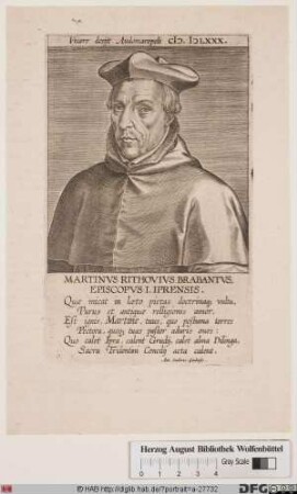 Bildnis Martinus Rithovius (eig. Martijn Boudewijns)