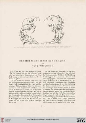 Die Holzschneider Bangemann