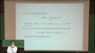 New Researchers I: Robust design for the estimation of a threshold probability