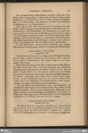 Schwefelsäure