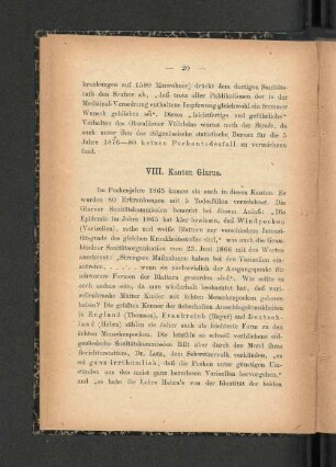 VIII. Kanton Glarus.