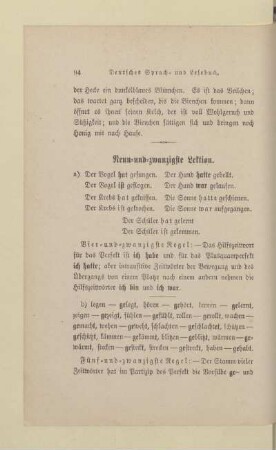 Neun-und-zwanzigste Lektion