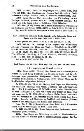1. Biographien und Charakteristiken