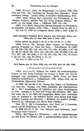 1. Biographien und Charakteristiken