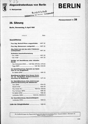 Nr. 28, 5. April 1990