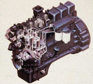 Fotografie: Verbrennungsmotor, Dieselmotor