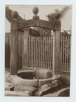 Judenbrunnen, Bickenbach (Bergstraße): Ansicht