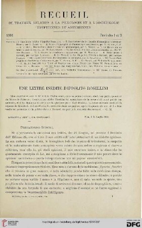 23: Une lettre inédite