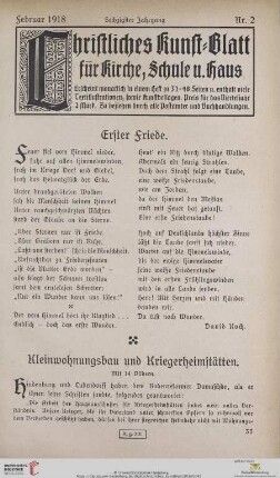 Nr. 2 (Februar 1918)