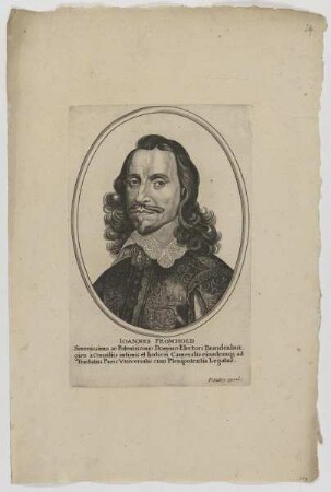 Bildnis des Ioannes Fromhold