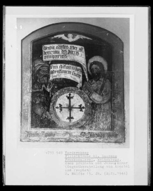 Gegenüberstellung von Apostel und Prophet