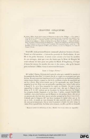 Chapitre cinquième