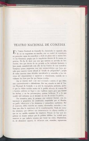 Teatro Nacional de Comedia