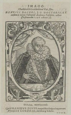 Bildnis des Heinricius Bocerius