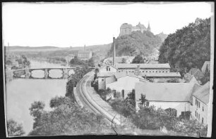 Leisnig. Schloss Mildenstein, Tragnitz, Fischendorfer Brücke