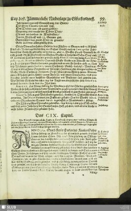 Das CIX. Capitel