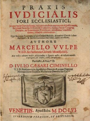 Praxis iudicialis fori ecclesiastici