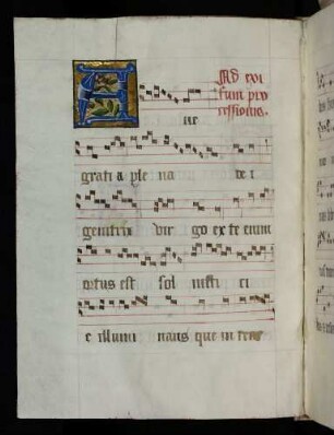 Zierinitiale: A(ve gratia plena)