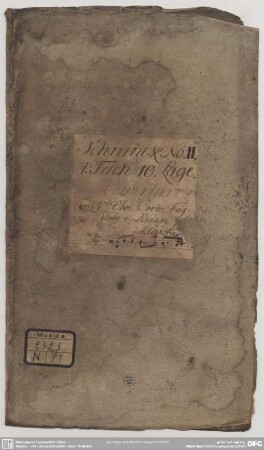 Suites - Mus.2423-N-17 : orch - G; FaWV K:G3