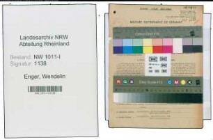 Entnazifizierung Wendelin Enger , geb. 21.11.1903 (Schlosser)