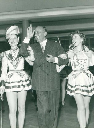 Karneval 1955 als Gast O. E. Hasse