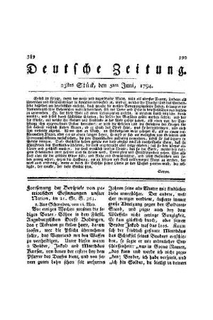 Fortsetzung der Beyspiele von patriotischen Gesinnungen unsrer Nation, im 21. St. S. 363)