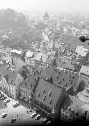 Freiburg: Schwabentor und Kaufhaus