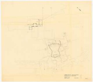 Kurpark, Bad Orb: Grundriss Emporengeschoss mit Freilichtbühne Gesellschaftshaus 1:200, Blatt 6