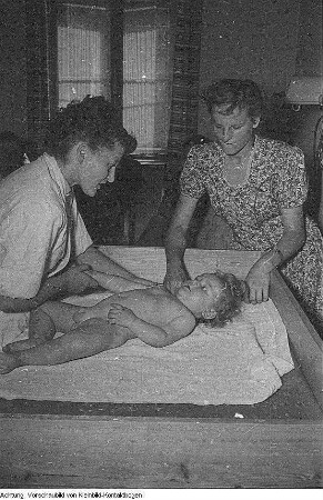 Kindergärten und Kinderkrippen, 1955