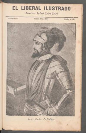 [Retrato de] Vasco Núñez de Balboa