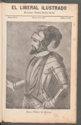 [Retrato de] Vasco Núñez de Balboa