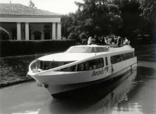 Auf dem Brentakanal zwischen Padua und Venedig