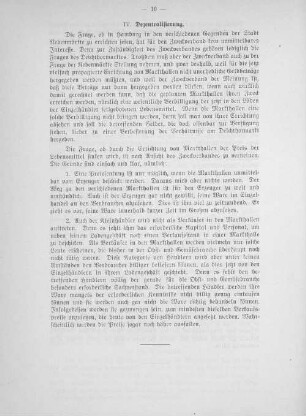 IV. Dezentralisierung.