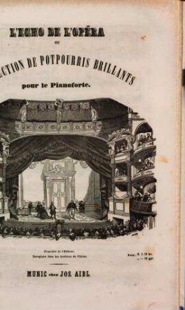 L' écho de l'opéra : ou collection de potpourris brillants sur des thèmes les plus favoris des nouveaux opéras ; arrangés pour le piano, 63. Der Prophet