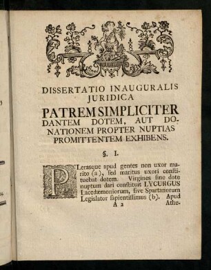 3-14, Patrem Simpliciter Dantem Dotem