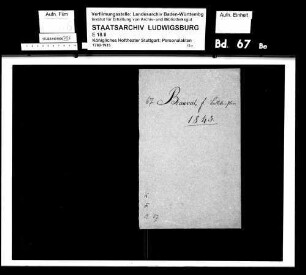 Beauval, F.; Ballettmeister