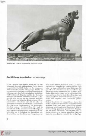 54: Der Bildhauer Arno Breker
