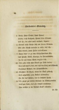 Siebenter Gesang