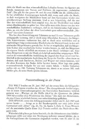 Prozentrechnung in der Presse