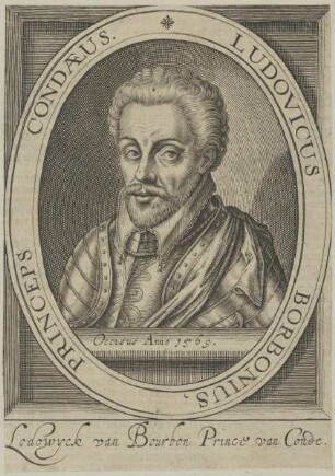 Bildnis von Ludovicus Borbonius Princeps Condaeus