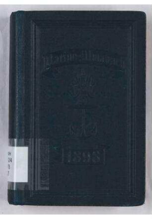 Almanach für die k. u. k. Kriegs-Marine 1901.; Jg. 21