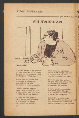 Cañonazo : Tipos populares