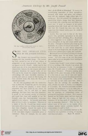 47: Some new american etchings by Mr. Joseph Pennell