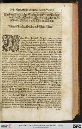 Haupt=Bericht