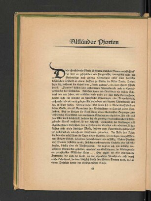 Altländer Pforten