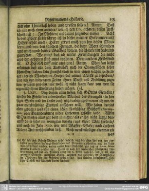 [§ LXIV. Von einigen Göttlichen Berichten in der Marck-Brandenburg, wieder die Feinde des Evangelii]