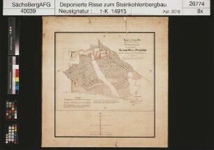 Beschert Glück, Steinkohlenwerk, Oberhohndorf, Baue auf dem Rußkohlenflöz 2