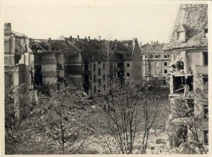 Zerstörungen Zweiter Weltkrieg - Luftangriff 2./3.09.1942. Sophienstraße 192