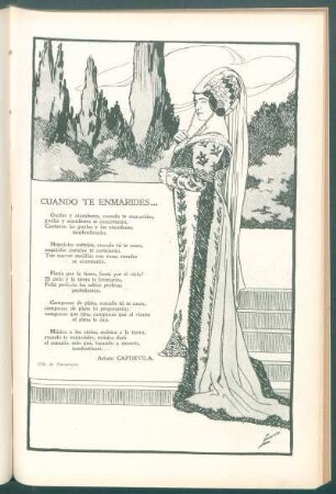 Cuando te enmarides...